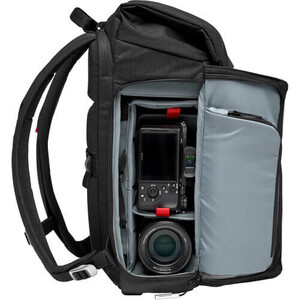 Manfrotto Chicago Backpack 30 Small Koyu Gri - Thumbnail