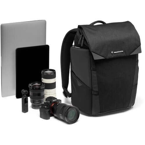 Manfrotto Chicago Backpack 30 Small Koyu Gri