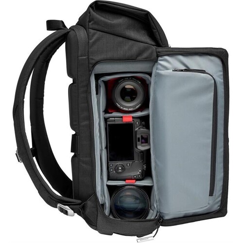 Manfrotto Chicago Backpack 50 Sırt Çantası (Koyu Gri)