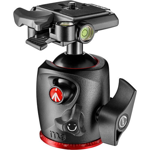 Manfrotto MK055XPRO3-BHQ2 Alüminyum Tripod İle XPRO Ball Head ve 200PL QR Plate