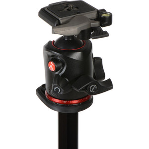Manfrotto MK055XPRO3-BHQ2 Alüminyum Tripod İle XPRO Ball Head ve 200PL QR Plate - Thumbnail