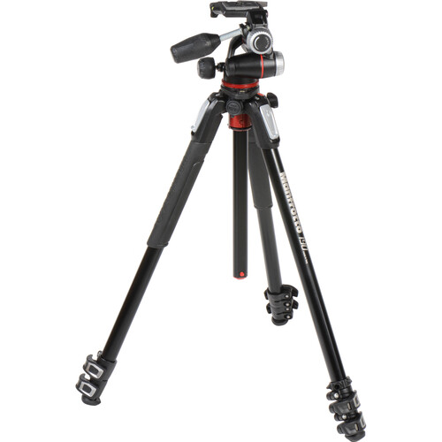 Manfrotto MK190XPRO3-3W Tripod kit MHXPRO-3W başlık ile