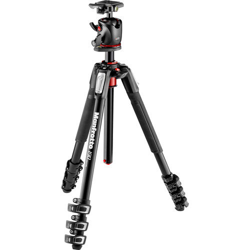 Manfrotto MK190XPRO4-BHQ2 Aluminum Tripod ve XPRO Ball Head 200PL Plate