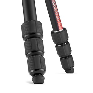 Manfrotto - Manfrotto MKELMII4RD-BH Element MII Alimünyum Ters Katlanır Tripod Kırmızı (1)