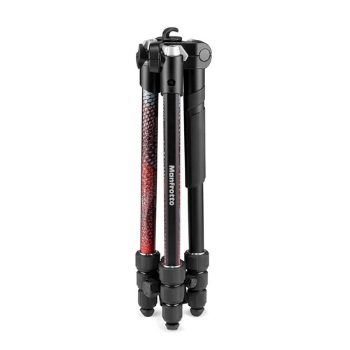 Manfrotto MKELMII4RD-BH Element MII Alimünyum Ters Katlanır Tripod Kırmızı