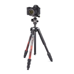 Manfrotto MKELMII4RD-BH Element MII Alimünyum Ters Katlanır Tripod Kırmızı - Thumbnail