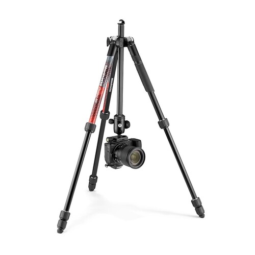 Manfrotto MKELMII4RD-BH Element MII Alimünyum Ters Katlanır Tripod Kırmızı