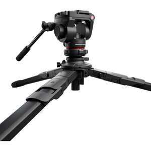 Manfrotto MKONEA-500X ONE Alu with 500X Fluid head Video Tripod - Thumbnail