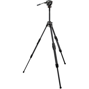 Manfrotto MKONEC-500X One Carbon Tripod ve 500X Akışkan (Fluid) Başlık Tripod Kiti - Thumbnail