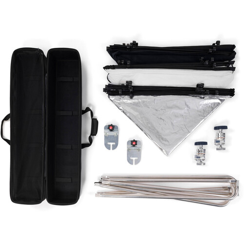 Manfrotto Large Pro Scrim All-in-One Panel Reflektör Kiti (2 x 2)