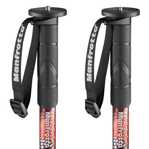 Manfrotto MMELMIIA5RD Element MII Alüminyum Monopod (Kırmızı)