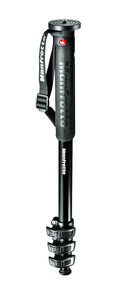 Manfrotto - MANFROTTO MPMXPROA4 XPRO PHOTO MONOPOD ALU 4 SEC