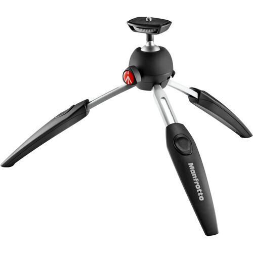 Manfrotto MT Pixi EVO 2 Kademeli Mini Tripod-Siyah