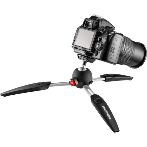 Manfrotto MT Pixi EVO 2 Kademeli Mini Tripod-Siyah