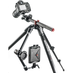 Manfrotto MT055CXPRO3 3 Kademeli Karbon Fiber Tripod - Thumbnail