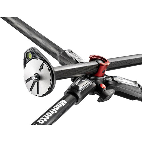 Manfrotto MT190CXPRO3 3 Kademeli Karbonfiber Tripod MHXPRO-3W 3 Kollu Tripod Kafası