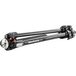 Manfrotto MT190CXPRO3 3 Kademeli Karbonfiber Tripod MHXPRO-3W 3 Kollu Tripod Kafası - Thumbnail