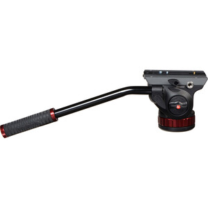 Manfrotto - Manfrotto MVH502AH Pro Video Head with Flat Base Video Başlık (1)