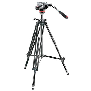 Manfrotto - Manfrotto MVH502AH,028B Video Tripod Kit (1)