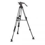 Manfrotto MVK612TWINFA Nitrotech 612 series with 645 Fast Twin Alu Tripod - Thumbnail