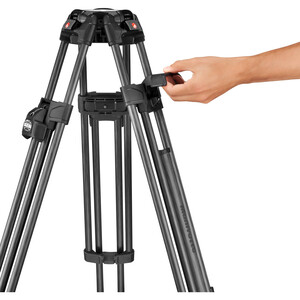 Manfrotto MVK612TWINFC 612 Fluid Head, 645 FAST Twin Karbon Fiber Tripod Kiti - Thumbnail