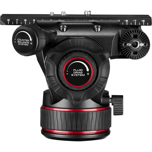 Manfrotto MVK612TWINFC 612 Fluid Head, 645 FAST Twin Karbon Fiber Tripod Kiti