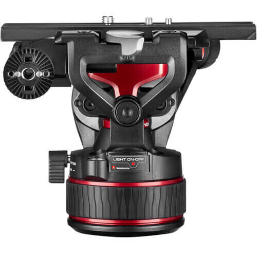Manfrotto MVK612TWINGA Nitrotech 612 Video Başlıklı Alüminyum Çift Bacaklı Tripod
