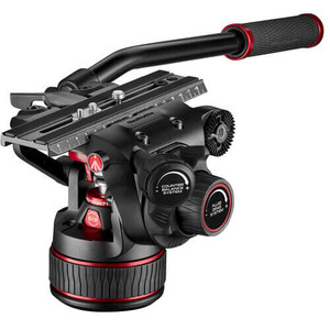 Manfrotto MVK612TWINGA Nitrotech 612 Video Başlıklı Alüminyum Çift Bacaklı Tripod - Thumbnail