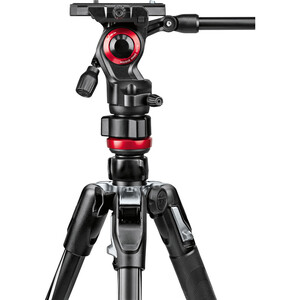 Manfrotto MVKBFRT-LIVE Befree Live Head Çantalı Video Tripod Kit - Thumbnail