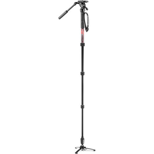 Manfrotto MVMELMIIA4LIVE Element MII Akışkan Başlıklı Video Monopod Kit