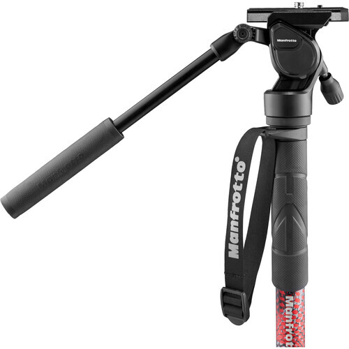 Manfrotto MVMELMIIA4LIVE Element MII Akışkan Başlıklı Video Monopod Kit