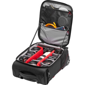 Manfrotto Pro Light Reloader Air-50 Carry-On Tekerlekli Kamera Çantası (Siyah) - Thumbnail