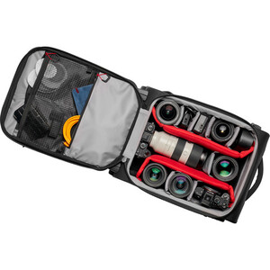 Manfrotto Pro Light Reloader Air-50 Carry-On Tekerlekli Kamera Çantası (Siyah) - Thumbnail