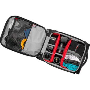 Manfrotto Pro Light Reloader Air-50 Carry-On Tekerlekli Kamera Çantası (Siyah) - Thumbnail