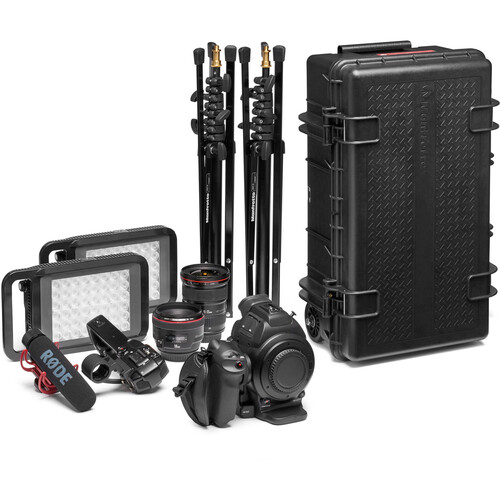 Manfrotto Pro Light Reloader Tough-55 Hardcase Kamera Çantası (Siyah- yüksek kapaklı)