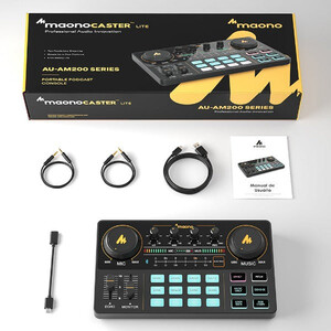 Maono - Maono Maonocaster AM200 Podcast ve Canlı Yayın için Ses Kartı (1)