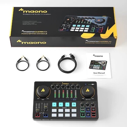 Maono Maonocaster E2 Mikser & Ses Kartı