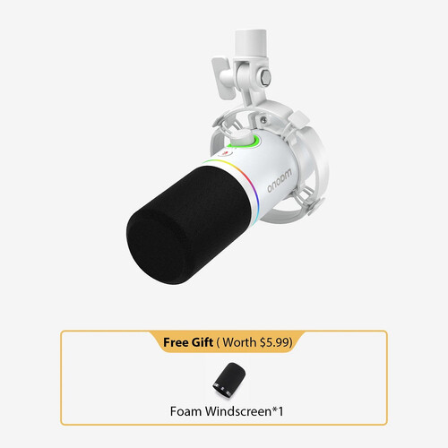 Maono PD200X USB/XLR Dinamik Mikrofon (Beyaz)