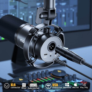 Maono PD200X USB/XLR Dinamik Mikrofon (Beyaz) - Thumbnail
