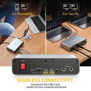Maono - Maono PS22 ProStudio 2x2 USB Ses Kartı (Gri) (1)