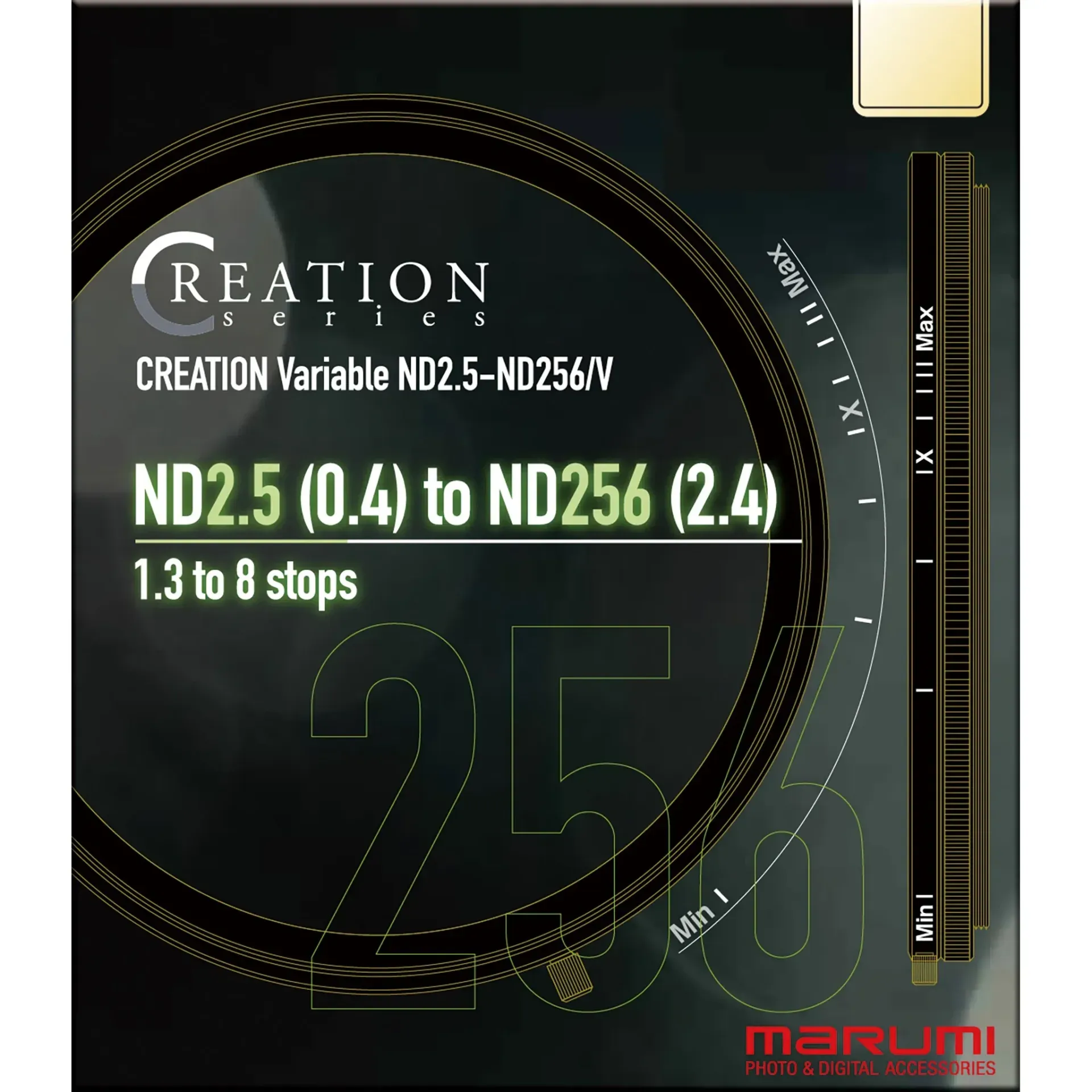 Marumi - Marumi CREATION Variable ND2.5-ND256/V 77 mm