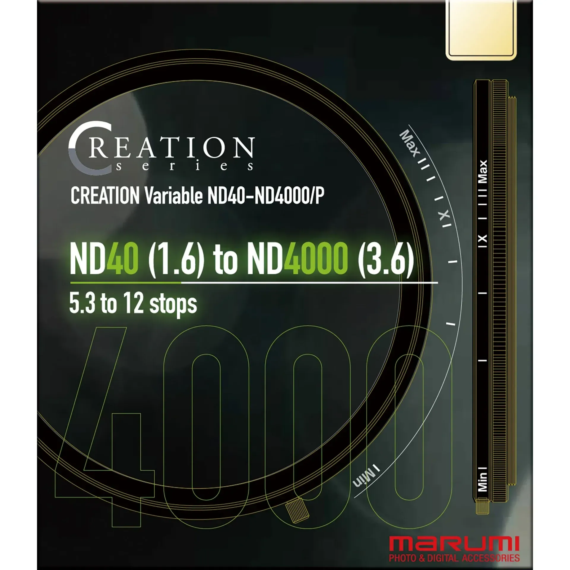 Marumi - Marumi CREATION Variable ND40-ND4000/P 77 mm
