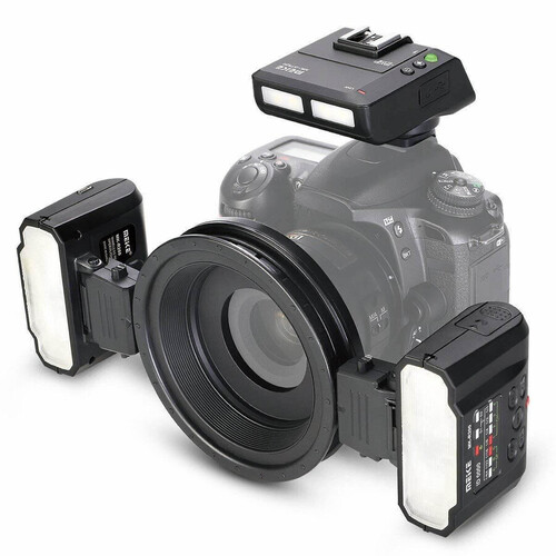 Meike MK-MT24C Macro Twin Light Flaş (Canon uyumlu)