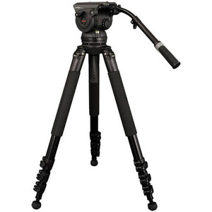Miliboo - Miliboo M8L Hidrolik Kafalı Profesyonel Alüminyum Video Tripod