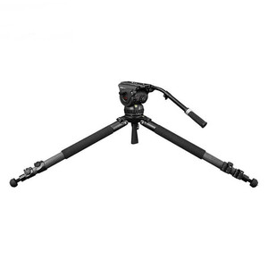 Miliboo - Miliboo M8L Hidrolik Kafalı Profesyonel Alüminyum Video Tripod (1)