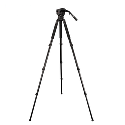 Miliboo M8L Hidrolik Kafalı Profesyonel Alüminyum Video Tripod - Thumbnail