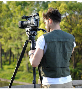 Miliboo M8L Hidrolik Kafalı Profesyonel Alüminyum Video Tripod - Thumbnail