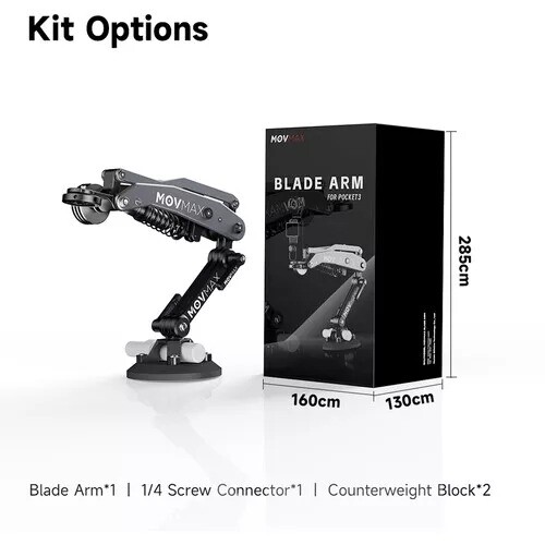 Movmax Blade Arm for DJI Pocket 3/Insta360 X4/Insta360 X5