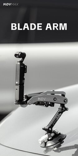 Movmax Blade Arm for DJI Pocket 3/Insta360 X4/Insta360 X5