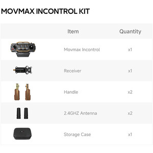 Movmax Incontrol Kablosuz Kontrol Kiti ve Taşıma Çantası (DJI Ronin için) - Thumbnail